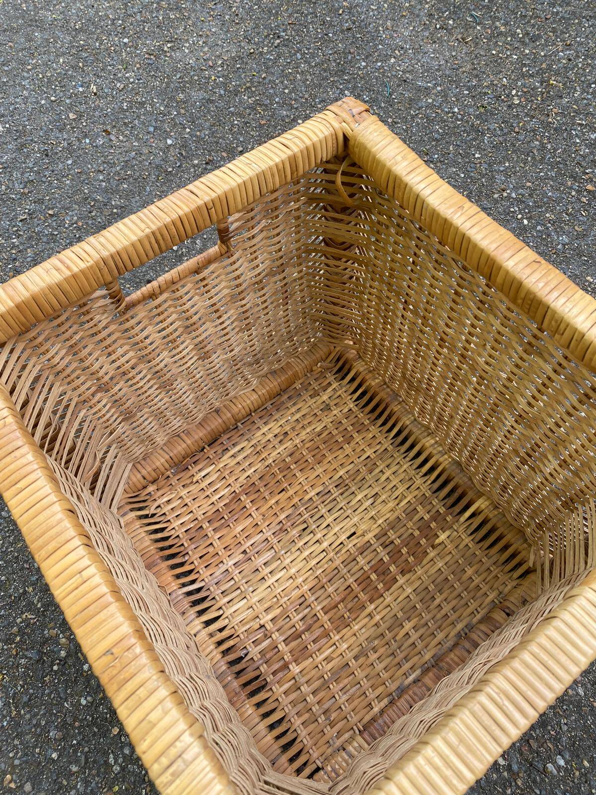 IKEA Branas woven rattan and wicker storage box