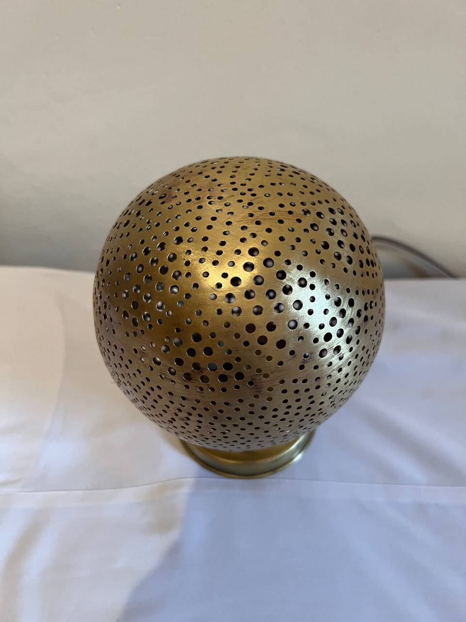 Brass lamp, Moroccan brass lamp, Moroccan lampshade, pendant lamp