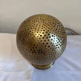 Brass lamp, Moroccan brass lamp, Moroccan lampshade, pendant lamp