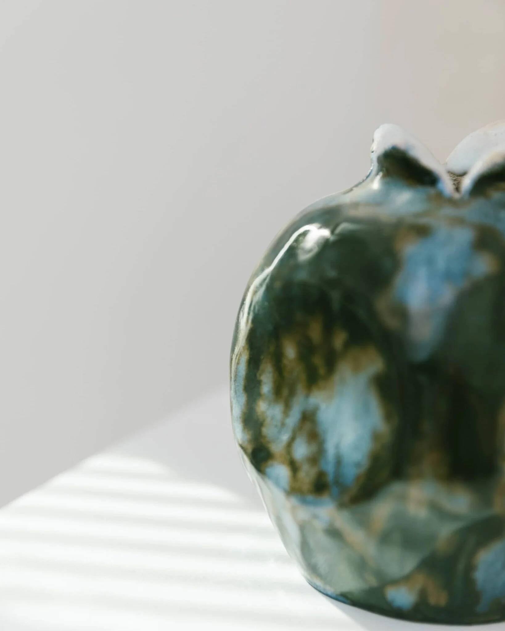 Ceramic vase - Handmade in Italy - Studio pottery - 1970s
