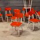 Lot de 11 chaises Ton