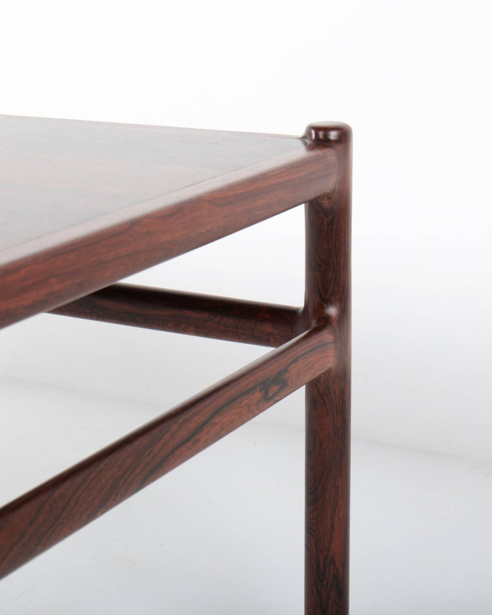 Table basse en palissandre par Henning Korch - CF Christiansen Silkeborg