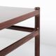 Table basse en palissandre par Henning Korch - CF Christiansen Silkeborg