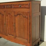 Very large manor sideboard, late 19th century, solid oak