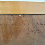 Mediterranean landscape signed