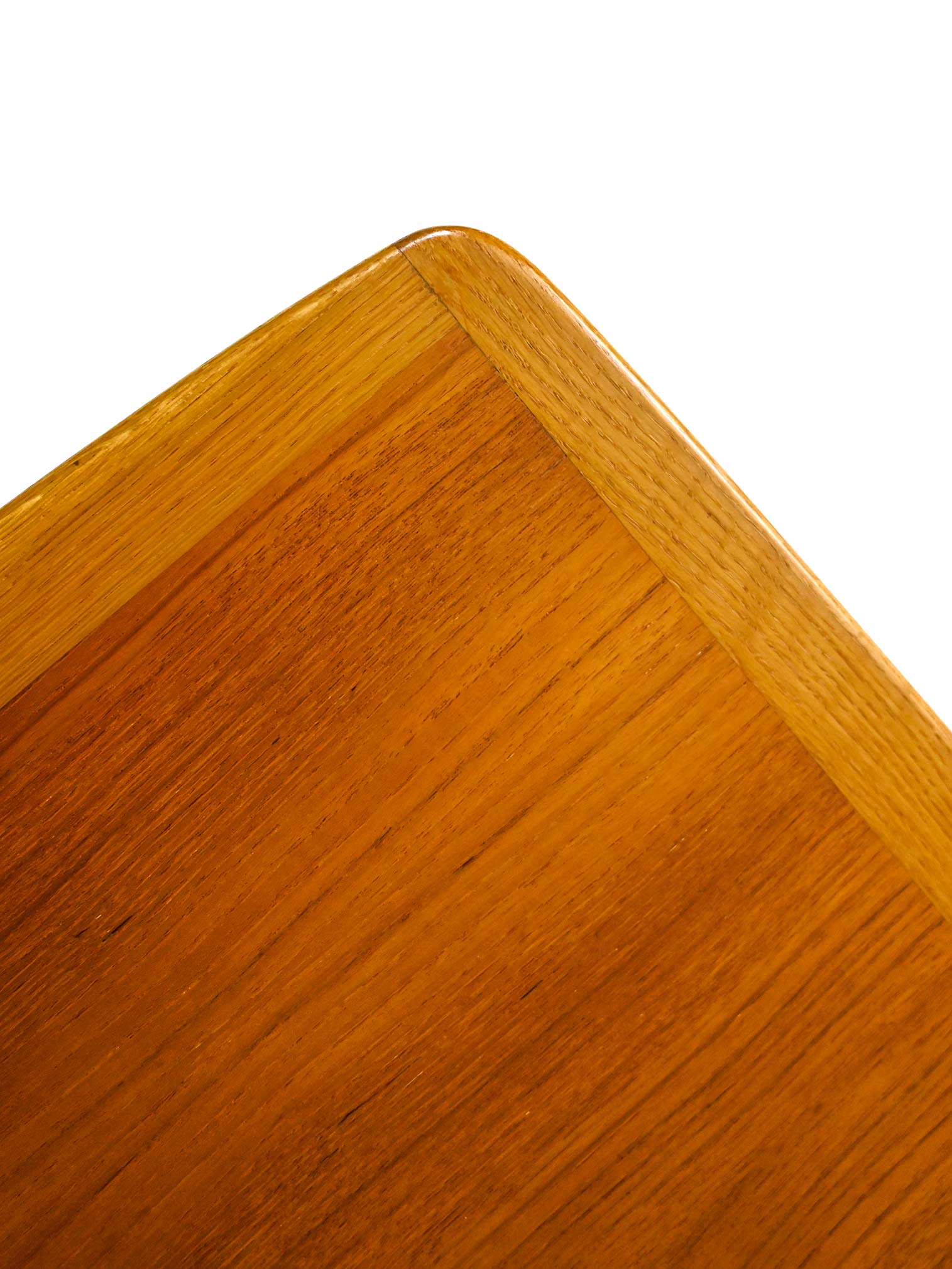 Vintage extendable teak and oak table