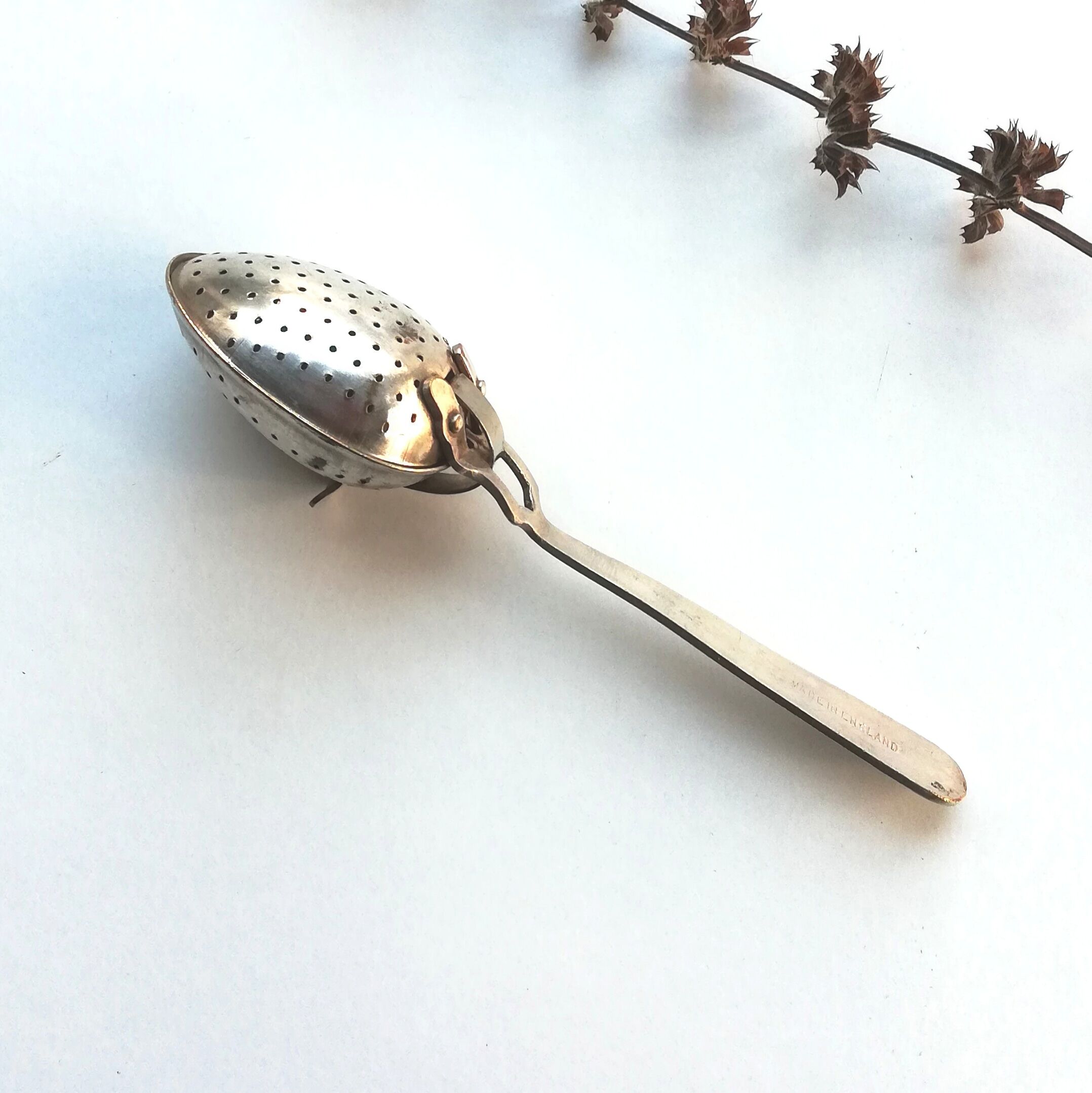 Cuillère à Liqueur ,argent Et Fanon De Baleine XIX