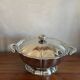 Silver-plated soup tureen