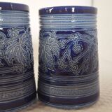 Cups in alsacian gre numbered and signed