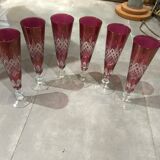 6 champagne flutes
