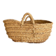 Moroccan basket vegetable fibers