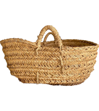 Panier marocain fibres végétales