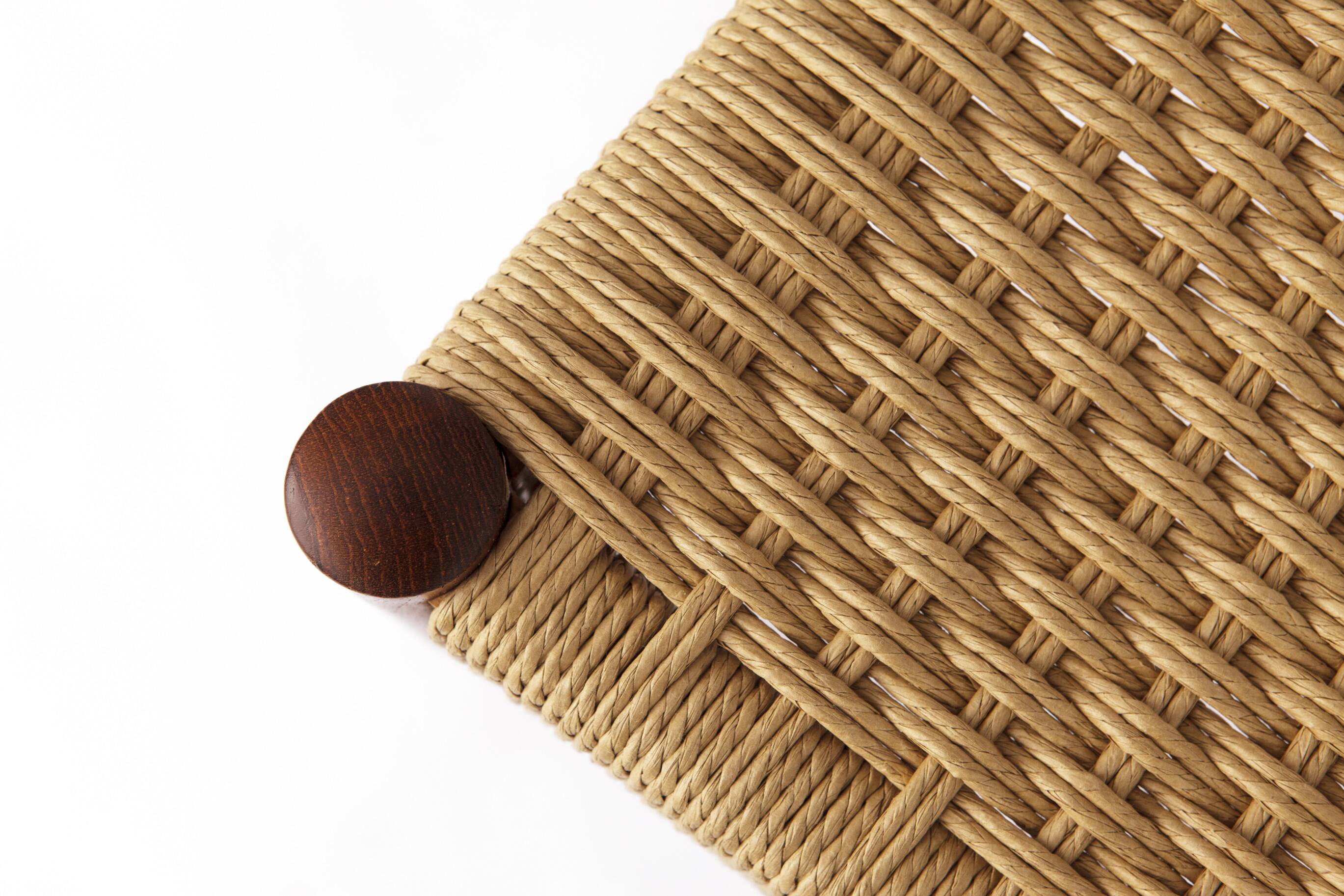 2 Dining Chairs 1960s - Danish, Teak, Papercord seats