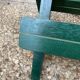Folding stool in vintage canning