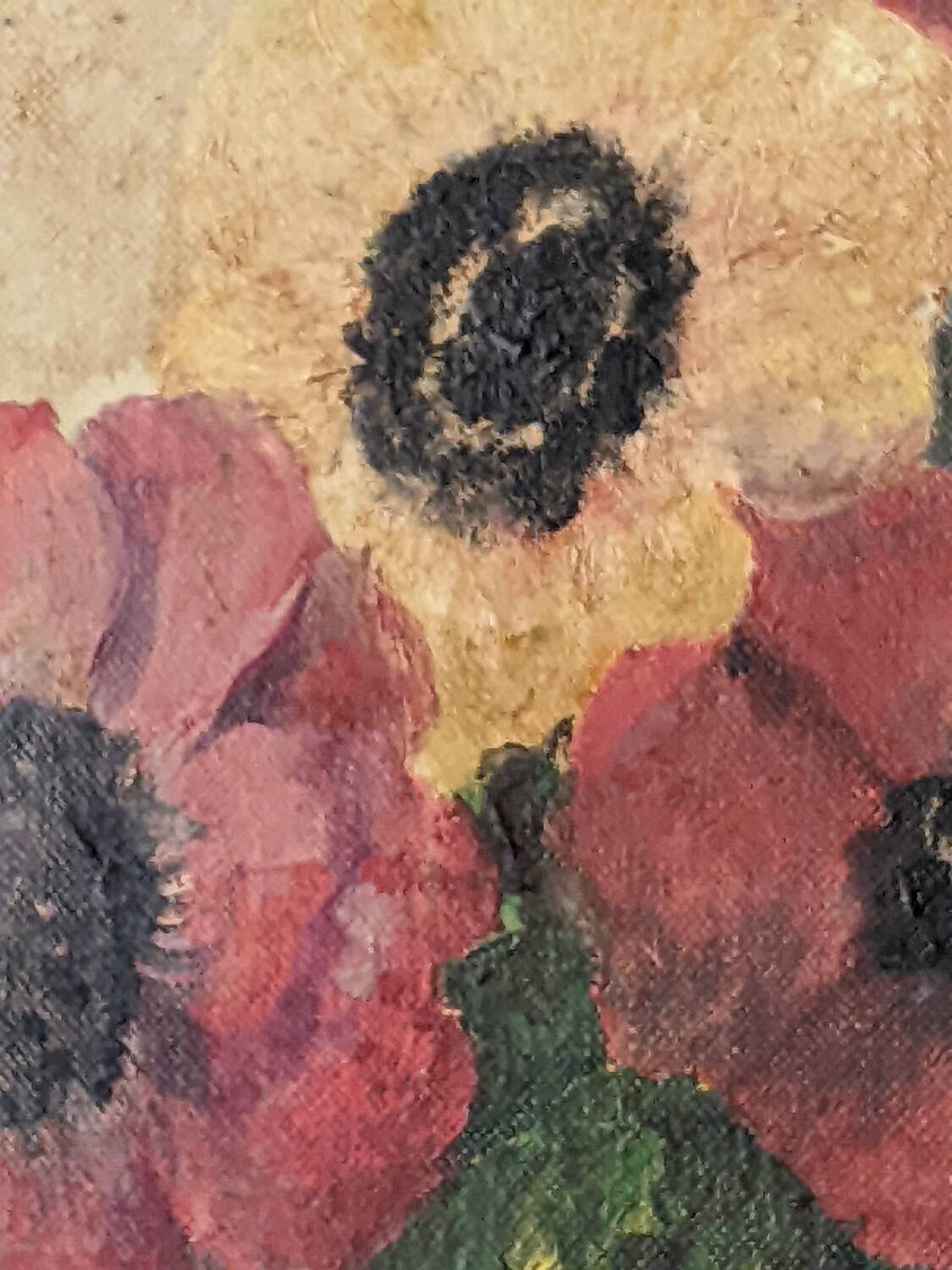 Acrylic on canvas old still life