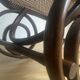 Rocking chair in bentwood and cannage before 1950