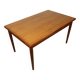Danish Scandinavian extendable dining table in teak, 1960.