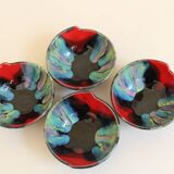 4 ceramic cups from Vallauris