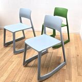 Set of 3 Tip Ton chairs, Vitra