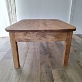 Farmhouse oak coffee table in country style