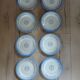 8 old Digoin and Sarreguemines dinner plates