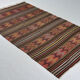 Anatolian handmade kilim rug 264 cm x 152 cm