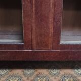 Louis XVI library in cedar burl