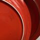 Set of 10 plates Hertha Bengtson Rosenthal 1970 in red stoneware.