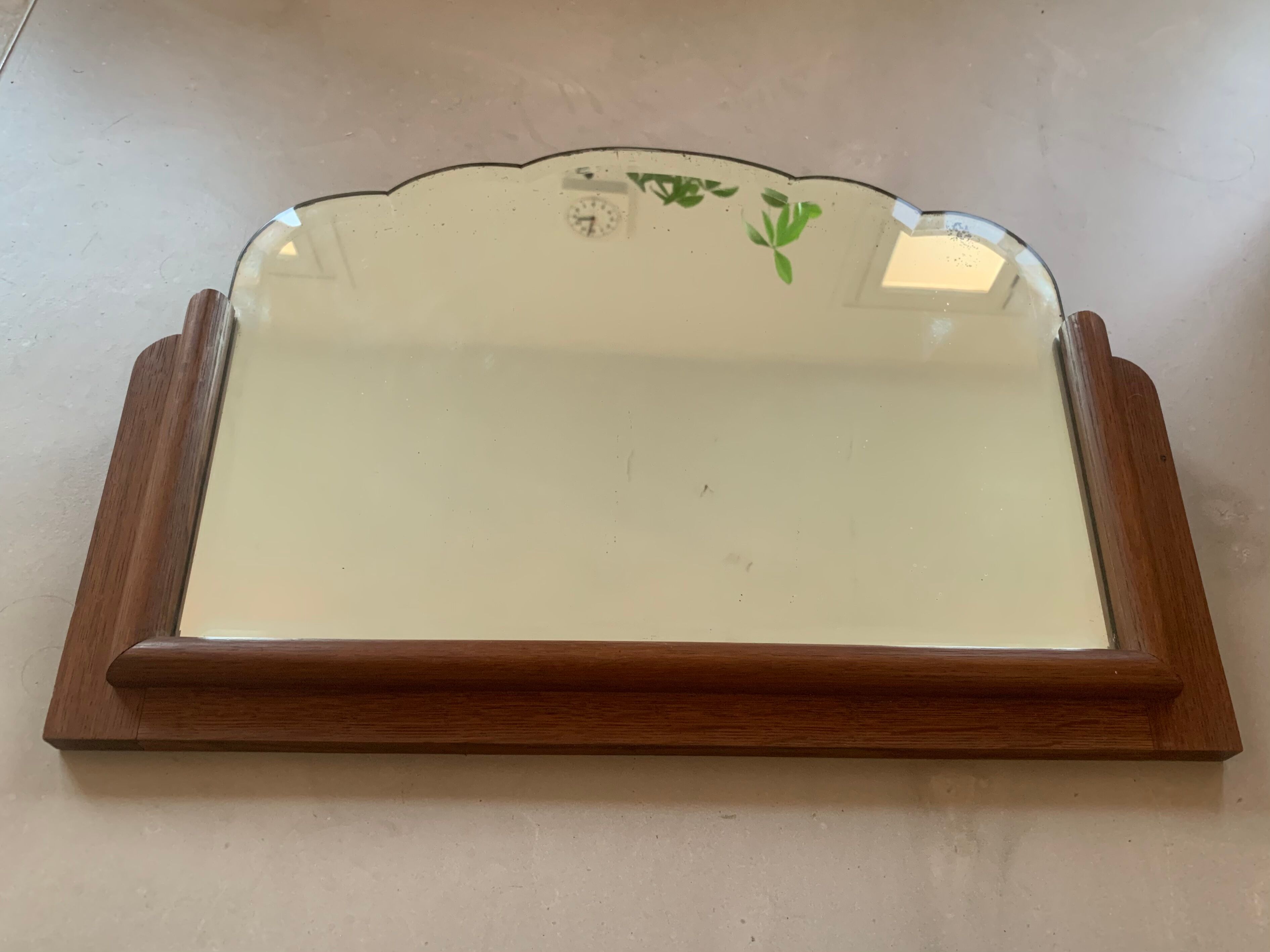 Antique Art Deco mirror