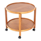 Danish Trolley with Removable Tray - teak
