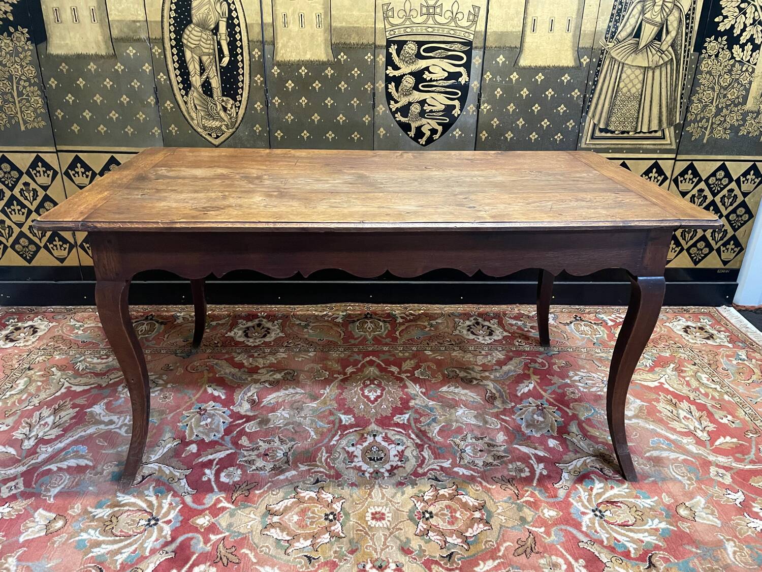 Louis XV farmhouse dining table + 2 extensions