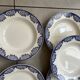 Set 6 assiettes « Capri » Digoin Sarreguemines