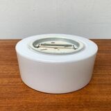 Mid-century German minimalist glass ceiling or wall lamp by Big, 1960s.