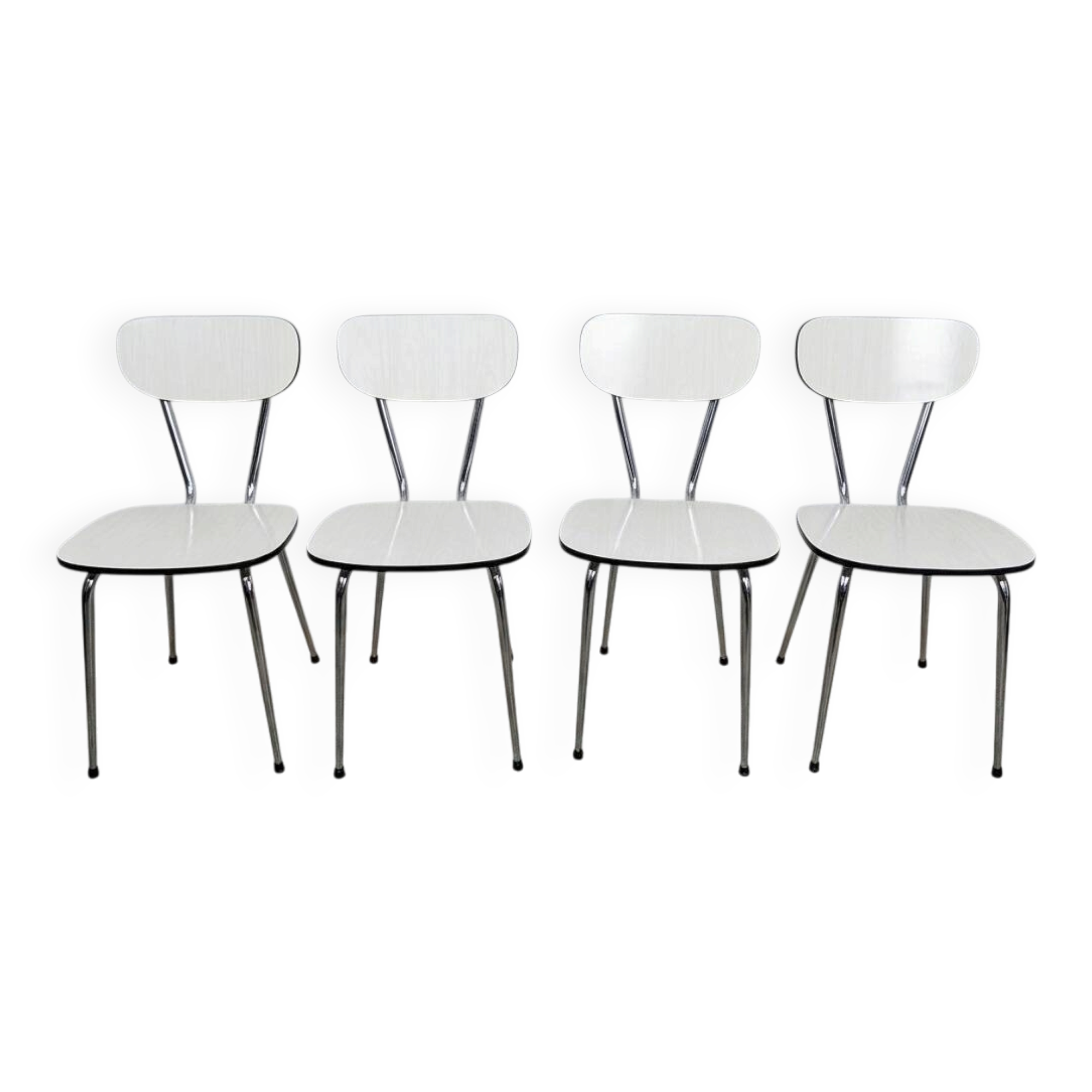 Ensemble de 4 chaises en formica