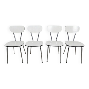 Ensemble de 4 chaises - formica