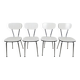 Ensemble de 4 chaises en formica