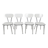 Set of 4 formica chairs