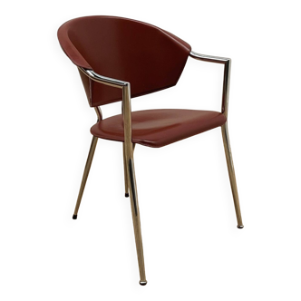 Chaise vintage en cuir