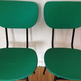 Pair vintage 50s chairs