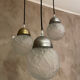 Art deco pendant lamps