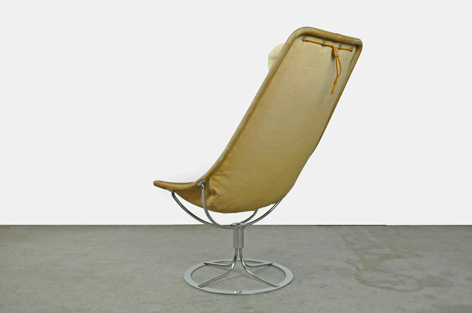 Vintage iconic swivelchair ‘Jetson’ by Bruno Mathsson for Dux, Sweden 1970s