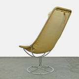Vintage iconic swivelchair ‘Jetson’ by Bruno Mathsson for Dux, Sweden 1970s