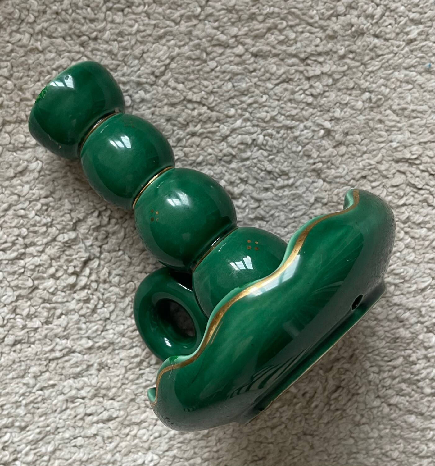 Ceramic candle holder 1950