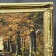 Autumn landscape. Oil on canvas.