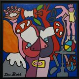 Acrylic on canvas