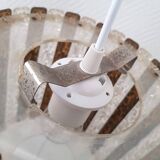 Cylindrical suspension in two-tone plastic 1970s