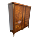 Rosewood marquetry cabinet
