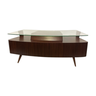 Mid-Century Modern Large Desk by Melchiorre Bega, Italy, 1950s