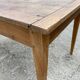 Solid oak farmhouse table 1900