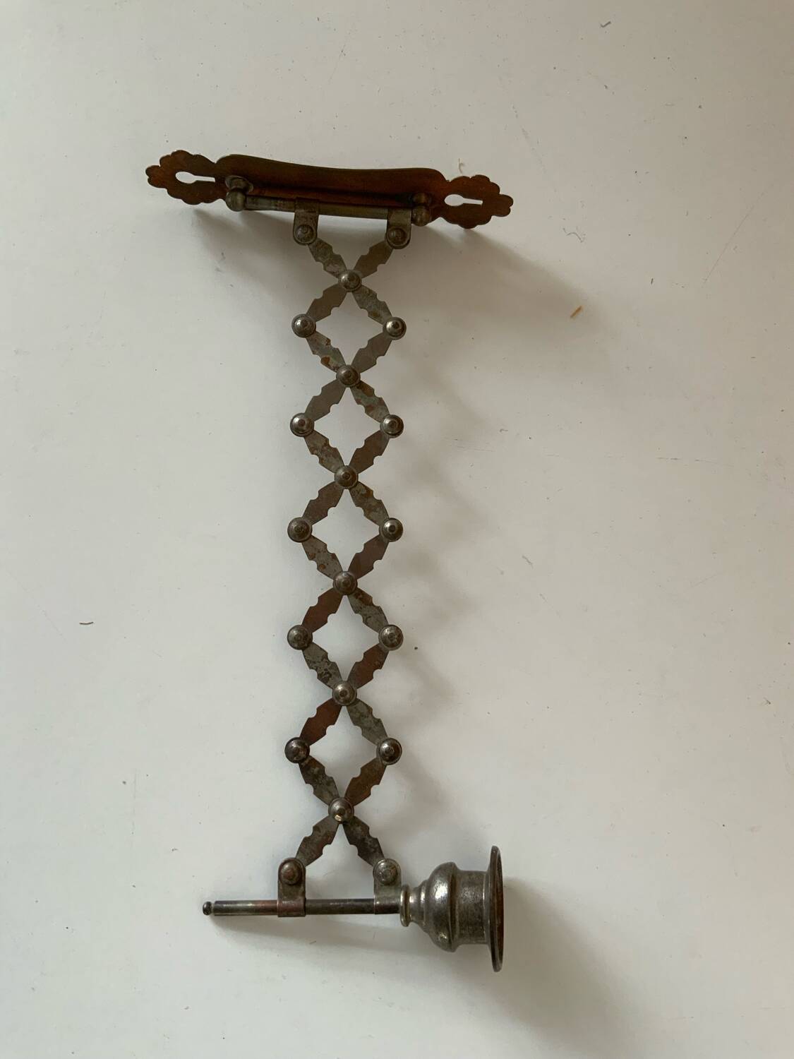 Old wall candle holder
